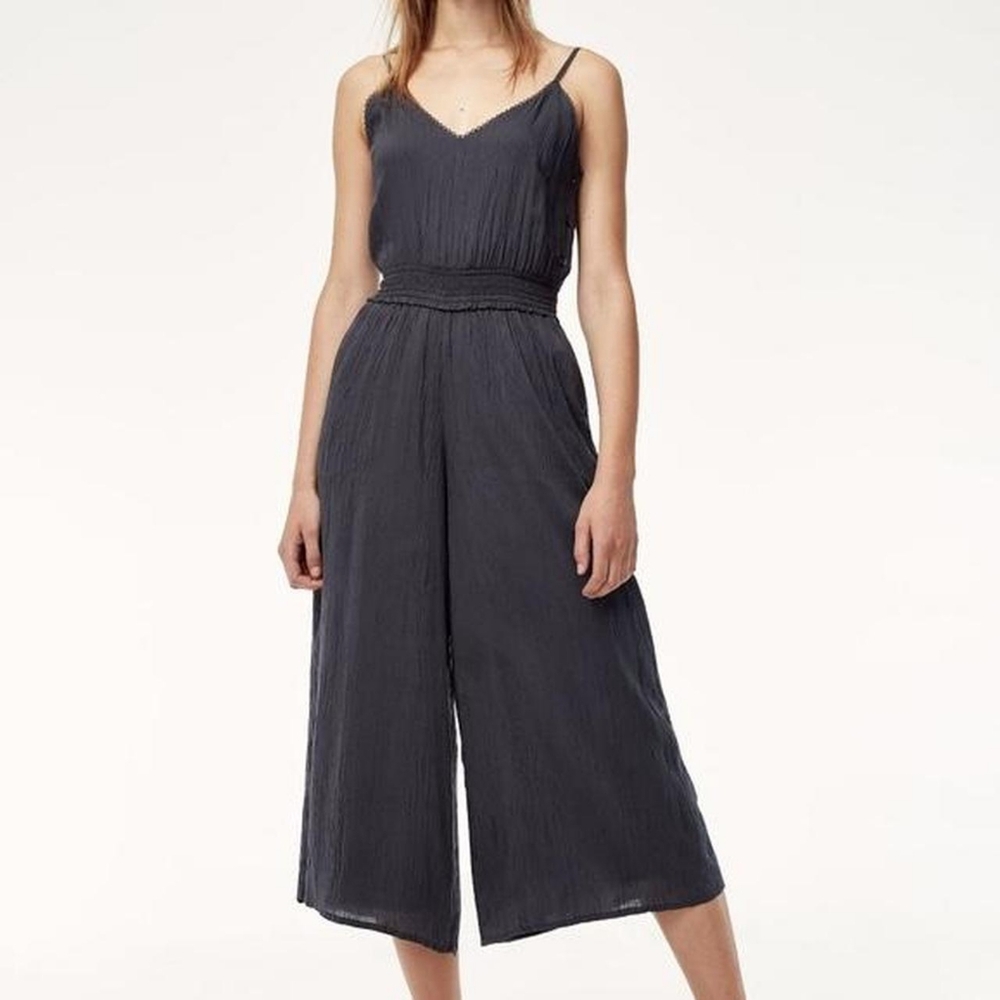 Wilfred Aritzia Irene Jumpsuit Grey M